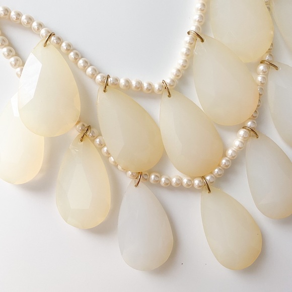 ⭐️ Teardrop Bubble Statement Necklace - Picture 2 of 3